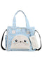 Organic printed Sea Lion diaper bag