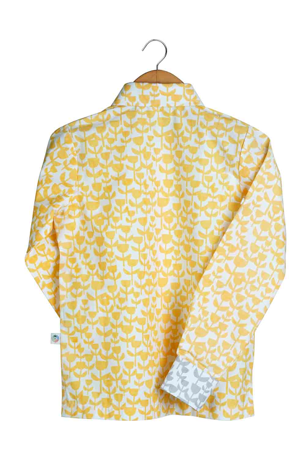 Tulip print full sleeve shirt for boys