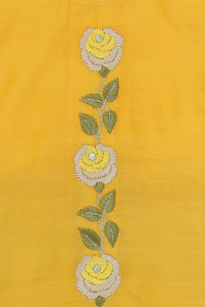 yellow embroidered boys jamna-2