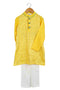 Marigold gota kurta for boys