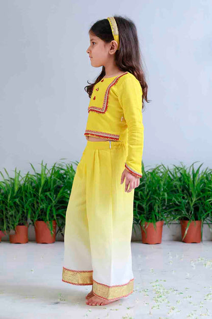 Shaded palazzo set for infant girls