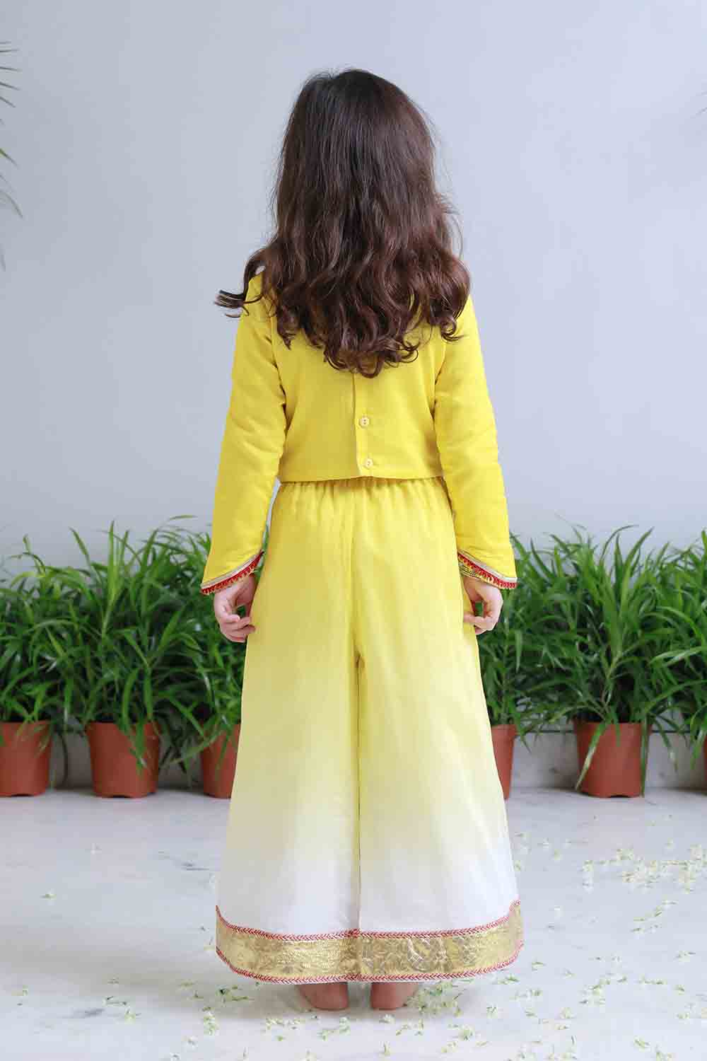 Shaded palazzo set for infant girls