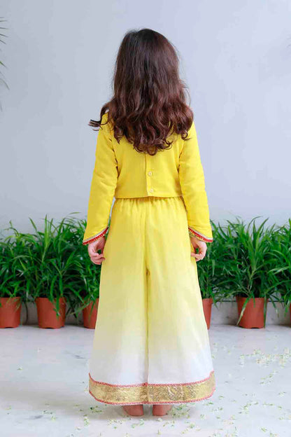 Shaded palazzo set for infant girls
